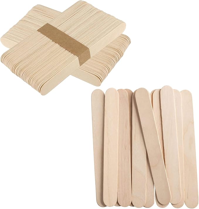 Bâtonnets de melange en bois naturel x 100